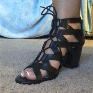 NEW! Lace up booties